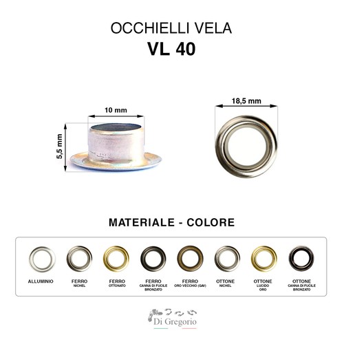 Occhielli vela vl40 - occhielli,