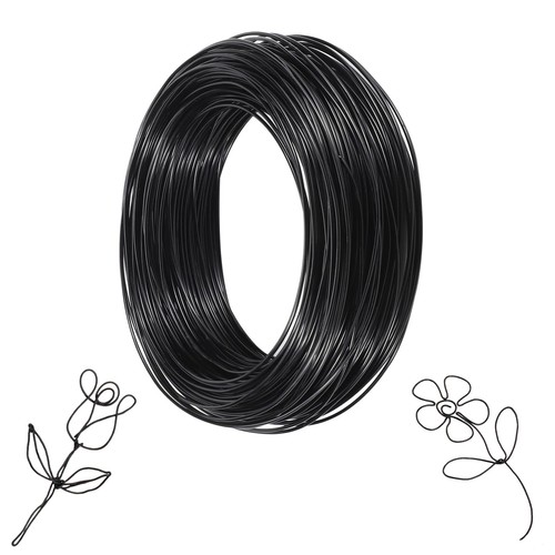 Aluminum wire 1mm - 1mm, metallic