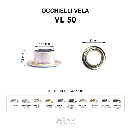 Occhielli vela vl50 conf - occhielli,