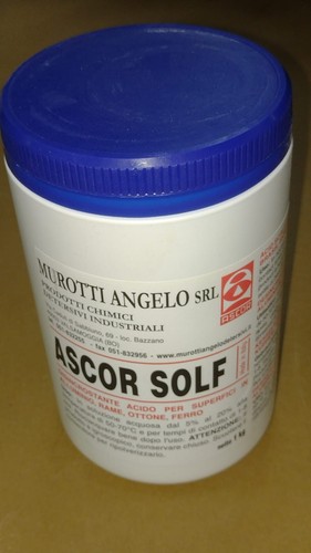 Disincrostante acido alluminio - disincrostante,
