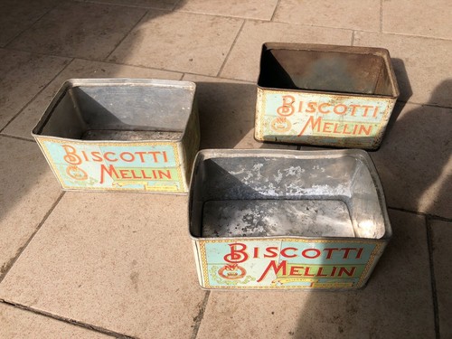 Tin box mellin cookies - 3x,