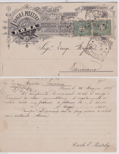 Rome 1897 headline carlo - #,